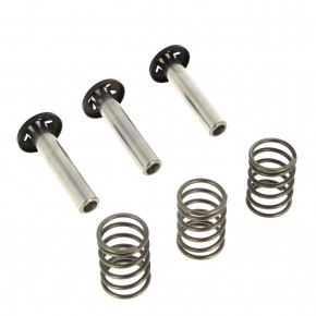 Piston avec ressort, jeu de 3