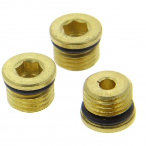 Bouchon clapet, jeu de 3