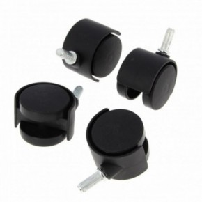 Roulette 40mm, jeu de 4