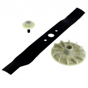 Lame de tondeuse, kit avec...