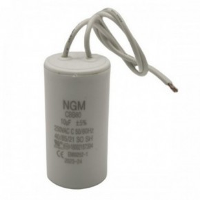 Condensateur 10µF 450V, à fils