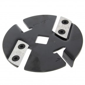 Support lames avec 2 lames