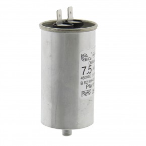 Condensateur 7,5µF métal