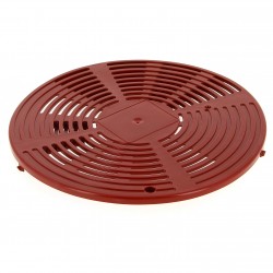 Grille de fond rouge