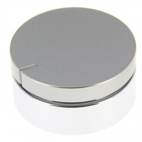 Bouton de commande chromé