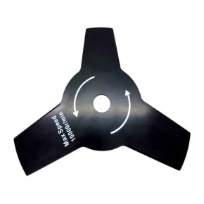 Lame 3 dents 255mm, alésage...