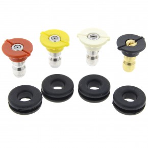 Buse haute pression, jeu de 4