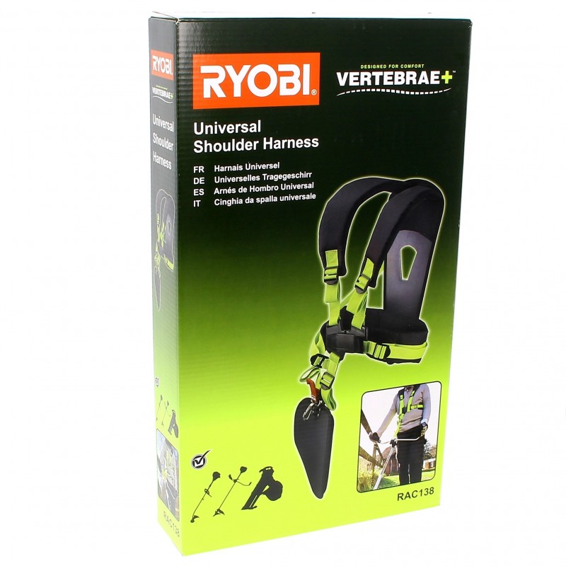 Harnais ergonomique Universel pou débroussailleuse Ryobi RAC138 -  Accessoires outillage de jardin motorisé à la Fnac